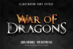 3D Game Style Editable Font Effect for Epic Designs