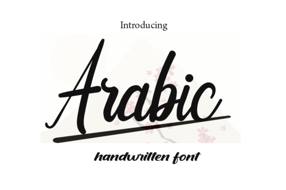 Arabic: A Classic Handwritten Script for Modern Design