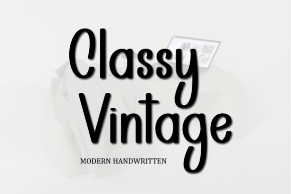 Classy Vintage: A Timeless Script for Modern Design
