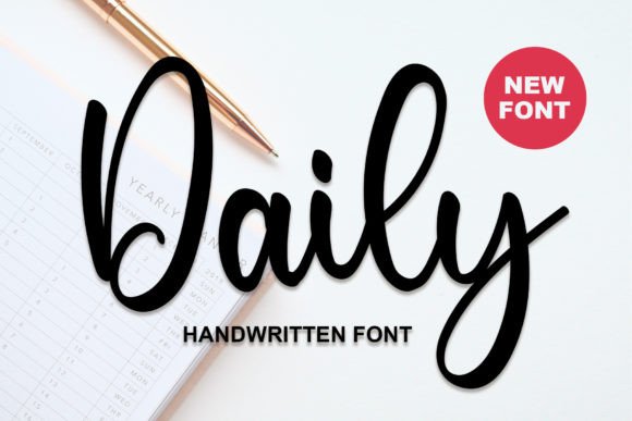 Daily: A Charming and Elegant Handwritten Typeface