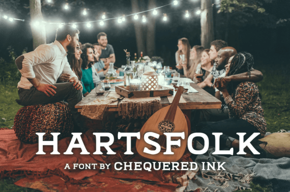 Hartsfolk: A Hand-Crafted Font for Authentic Design