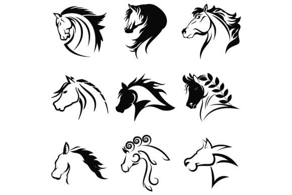 Horse Logo: Typography for Timeless Brand Identity