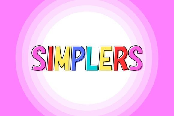 Simplers: Gothic Charm Meets Cartoon Style