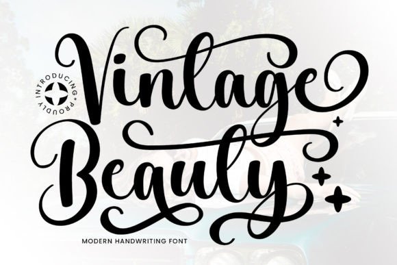 Vintage Beauty: Bold Typography for Impactful Designs