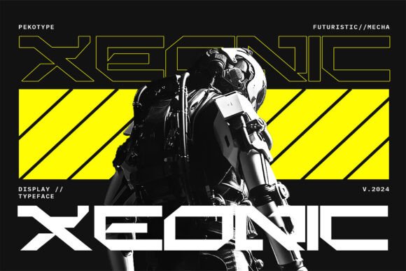 Xeonic: A Futuristic Font for Bold Design